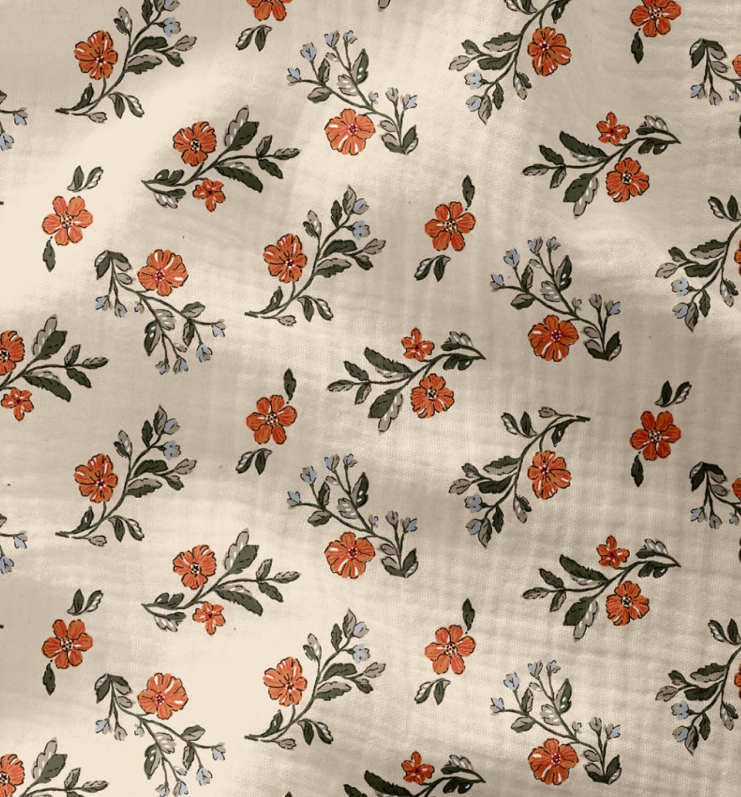 Tissu Double Gaze de coton Lina