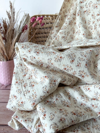 Tissu Double Gaze de coton Namra