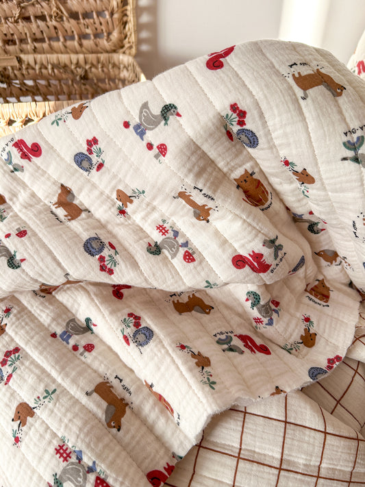 Double gaze matelassée Jacques