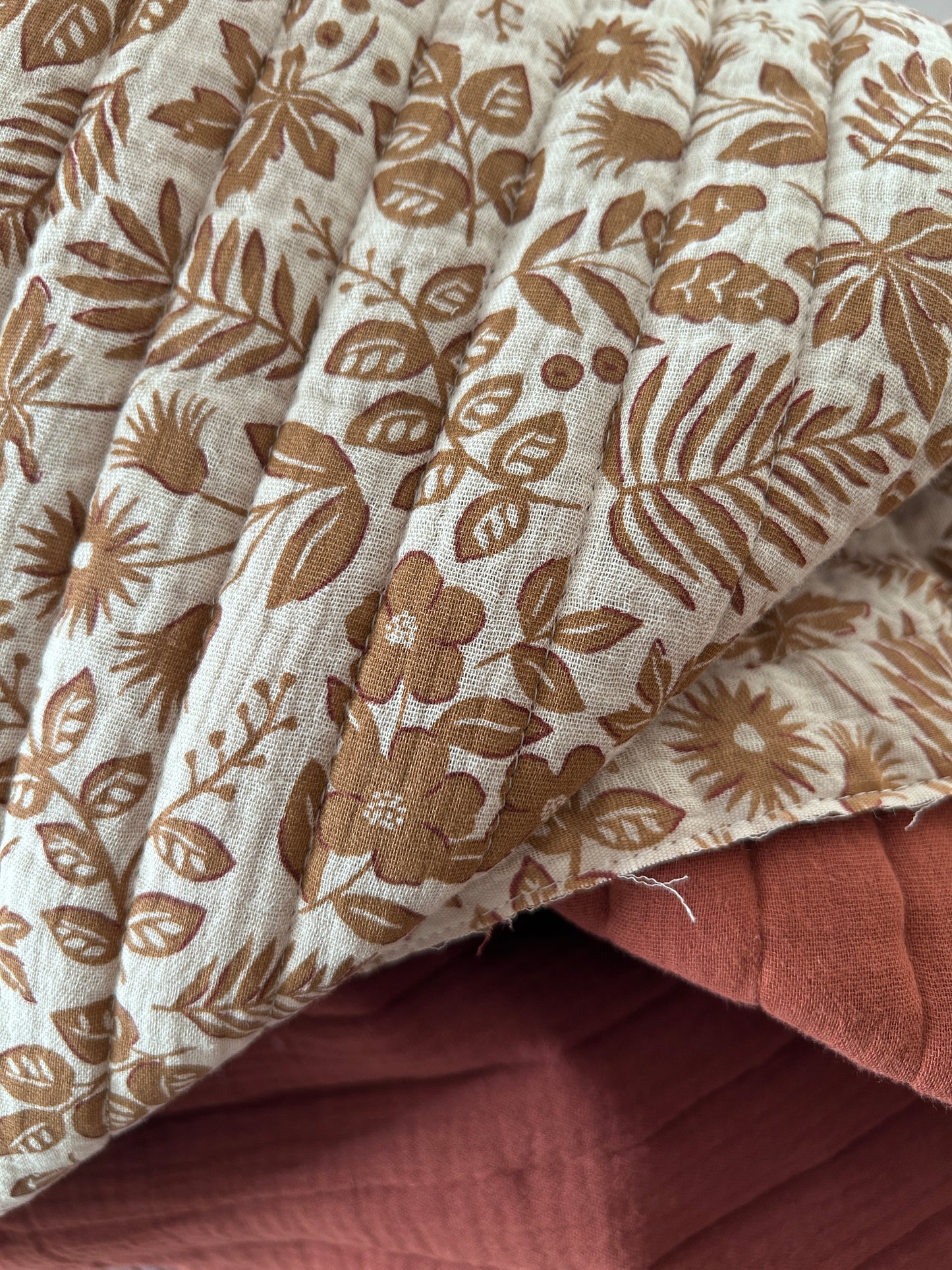 Double gaze matelassée Imina